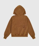 CARSICKO CYBE PULLOVER HOODIE BROWN WASHED