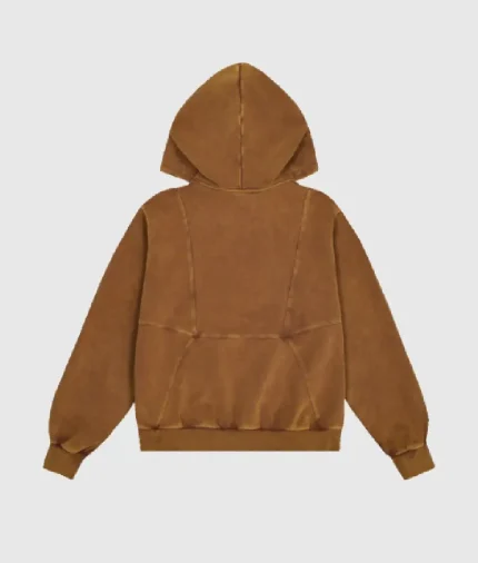 CARSICKO CYBE PULLOVER HOODIE BROWN WASHED