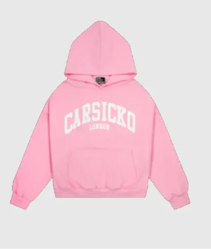 CARSICKO LONDON CLASSIC (PINK) HOODIE