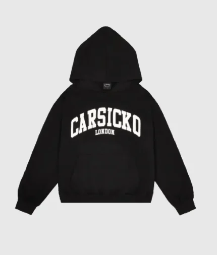 CARSICKO LONDON BLACK HOODIE