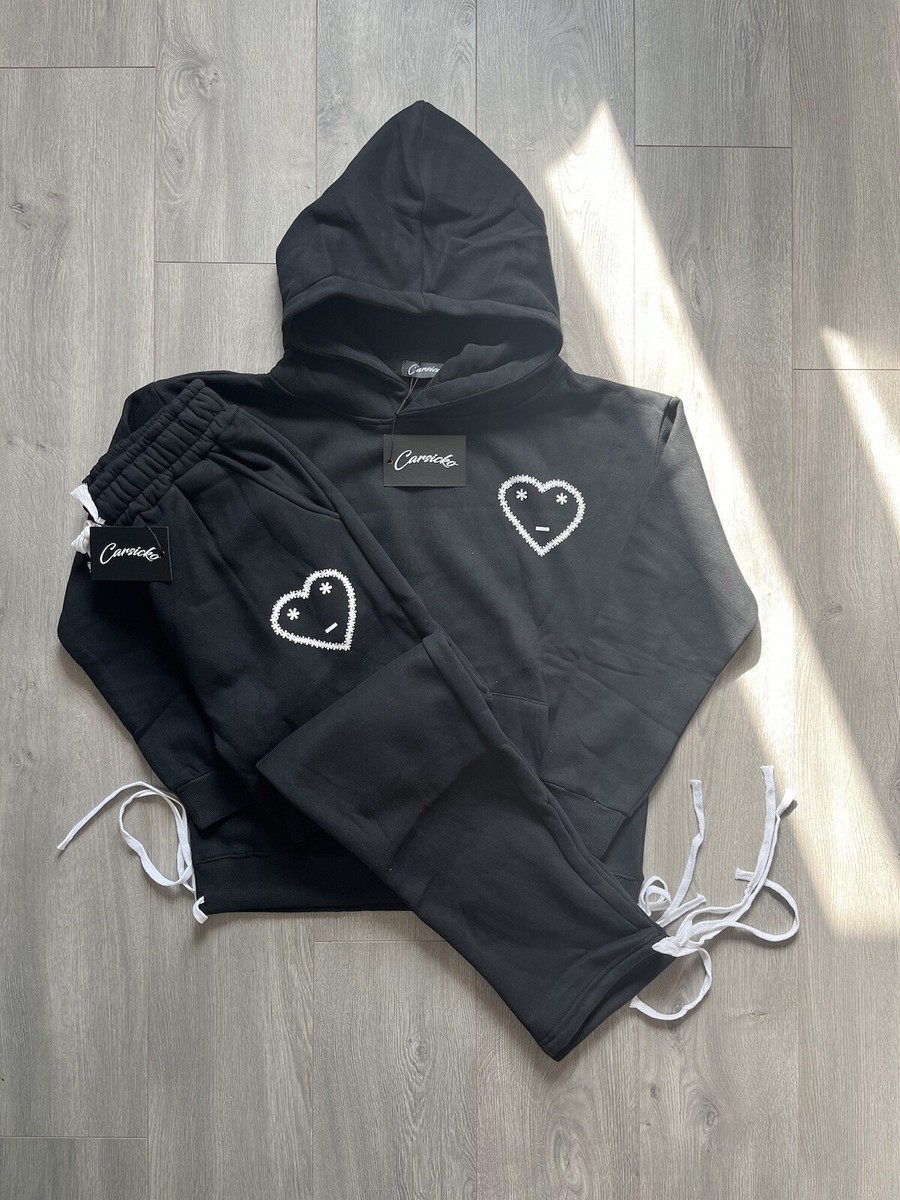 Carsicko Signature Heart Tracksuit Black Carsicko Signature Heart Tracksuit Black